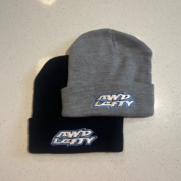 AWD Lefty | Set of 2 Beanies - Picture 1 of 2